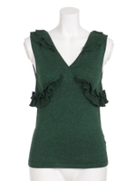 SPARKLE FRILLY HG N/S TOPS/D/GRN