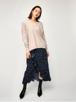 STAR FRILL スカート/柄NVY5