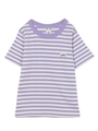 STRIPED BASIC TEE/ライトパープル