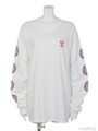 SUNNY ELEPHANT L/S TEE/OFF WHITE