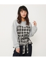 SWドッキングペプラムビスチェTOPS/T.GRY