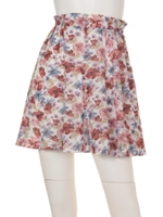 Sprinkle flower J/WフレアSK/WHT