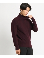 Violet Buffalo Wallows リブタートルネックニット/ボルドー(064)