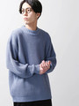WEGO/ワイドシルエットクルーニット