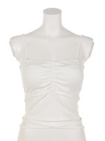 Waist wind ベアTOP/オフホワイト