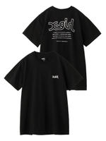 X-GIRL WORDS S/S REGULAR TEE/ブラック