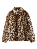 X-girl x YURINO STAND COLLAR FUR JACKET/マルチ
