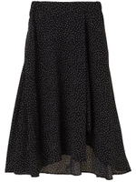 ・ドットスカート/ブラック