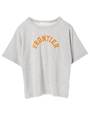 ・フロッキーロゴPt Tシャツ/杢グレー