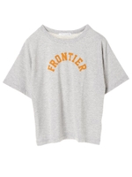 ・フロッキーロゴPt Tシャツ/杢グレー