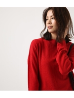 《1月10日まで期間限定価格》【AZUL BY MOUSSY】ハイネックルーズプルオーバー 【MOOK48掲載 98017】/RED