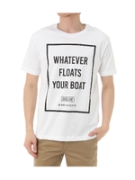 《WEB限定価格》【AZUL BY MOUSSY】YOUR BOAT クルーネック半袖T/WHT