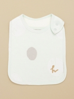 [ベビー]ランダムドットプリントスタイ/ブルー