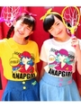 【ANAP GIRL】テニスガールロゴTシャツ/ホワイト(001)