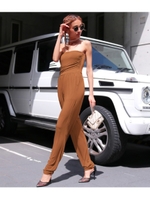 【Anap USA】 ドレープベアオールインワン/マスタード(044)