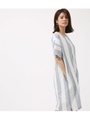 【AZUL BY MOUSSY】BIG STRIPE ワンピース/柄BLU