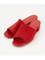【AZUL BY MOUSSY】Fスウェードカラフルサンダル/RED