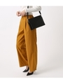 【AZUL BY MOUSSY】Warm タックワイドパンツ 【MOOK48掲載 98027】/D/YEL