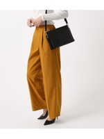 【AZUL BY MOUSSY】Warm タックワイドパンツ 【MOOK48掲載 98027】/D/YEL