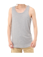【AZUL BY MOUSSY】ハニカムシャドーボーダーロングタンクトップ/T.GRY