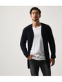 【AZUL BY MOUSSY】モールニット長袖トッパーカーディ/D/NVY