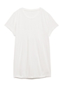 【DANSKIN】DANSKIN NON STRESS Tシャツ/WHT