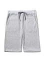 【GELATO PIQUE HOMME】ワッフルハーフパンツ/GRY