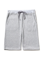 【GELATO PIQUE HOMME】ワッフルハーフパンツ/GRY
