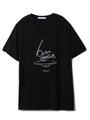 【Joel Robuchon & gelato pique】HOMMEシルクブレンドTシャツ/BLK