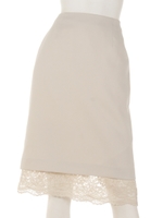 【WEB限定】FO 2WAYタイトスカート/ライトベージュ