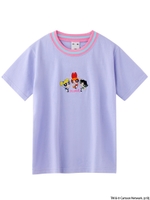 【WEB限定】X-GIRL X PPG EMBROIDERY S/S TEE/ライトパープル