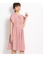 【WEB限定サイズ(SS・LL)】フロントタックワンピース/ベビーピンク(771)