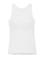 【emmi yoga】パフォーマンストップス/WHT