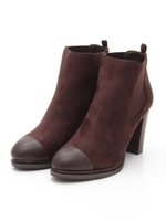 【ストレスフリー】サイドゴアストームショートブーツ/BROWN