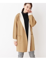 【静電防止】毛玉になりにくい♪ニットカーディガン/ベージュ(052)