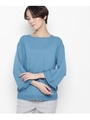 【洗える】変形デザインプルオーバー/ブルー(092)