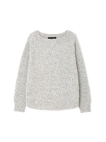 ◆[洗える]メニーヤーンニット/グレー(020)