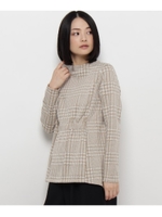 ◆ウエストギャザーニットプルオーバー/ベージュ(252)