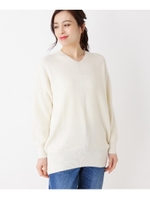 もちもち片畦バイヤスニット/ホワイト(002)