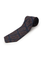 アートペイズリーネクタイ/ネイビー(593)