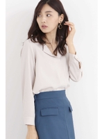 ガルーダドビークロスブラウス/ベージュ(040)