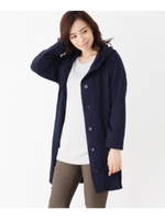 キルトジャージフードコート/ネイビー(093)