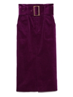 コーデュロイミディタイトスカート/PPL