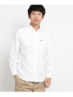 コットン刺しゅうシャツ/ホワイト(001)