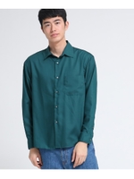 ストレッチシャツ/ダークグリーン(023)