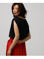 スリーブレスタックプルオーバー/ブラック(019)