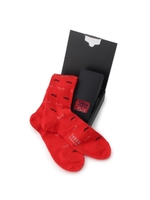 ソックス＆ハンカチセット/ボルドー(064)