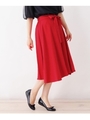 ソフトフレアスカート/レッド(062)