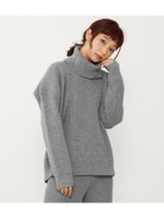 タートルバックコクーンニットTOPS/T.GRY
