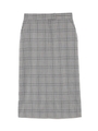チェックタイトスカート/GRY